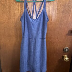 Old Navy Backless Blue Dress